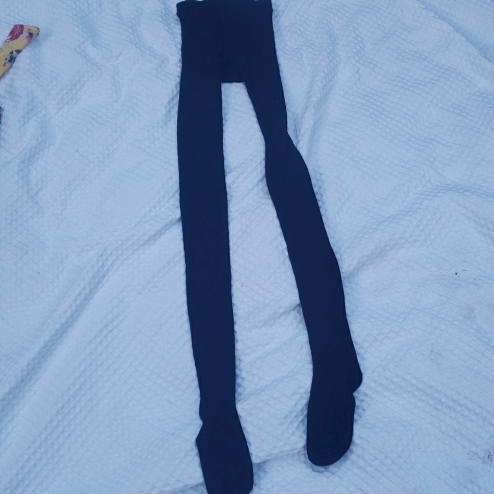 Cableknit tights